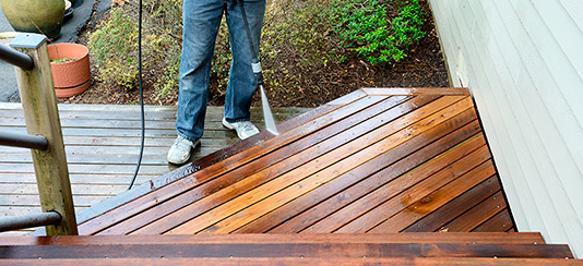 Deck Cleaning and Sealing image